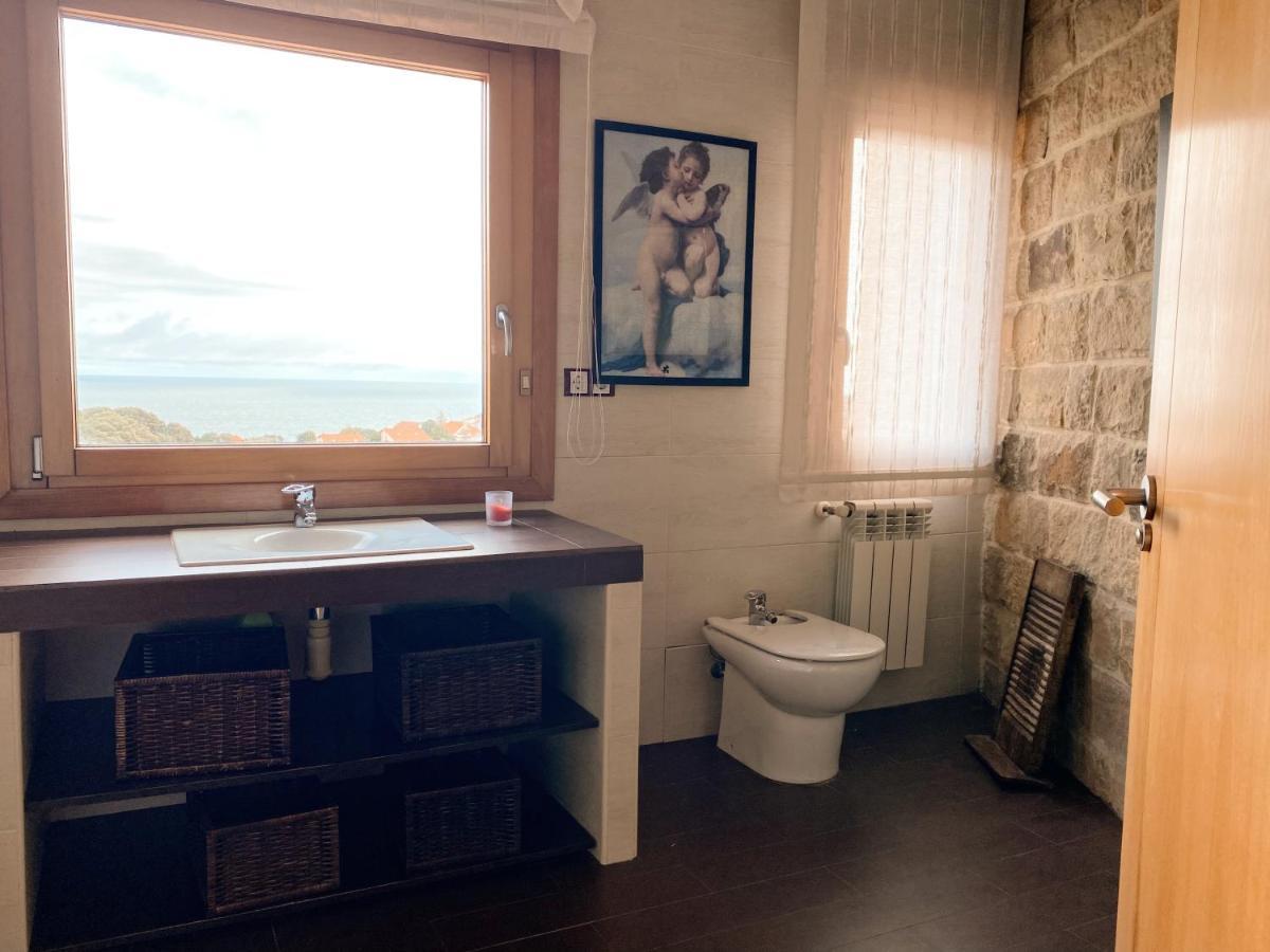 La Jarocha, Casa Con Vistas Al Mar En Pechon Villa Exteriör bild